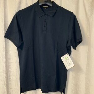 Karl Lagerfeld - Pique Polo NAVY - Men’s M - NWT Sample